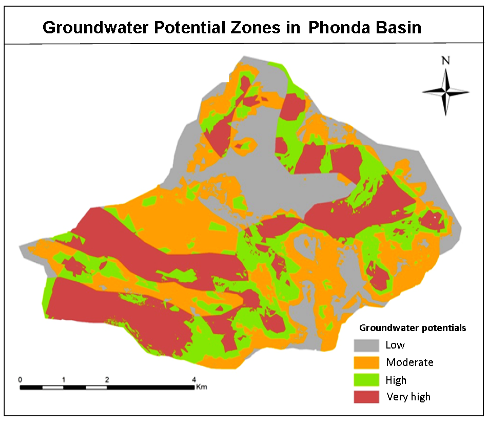 Use of Geospatial Techniques for Groundwater Potential Zone Mapping from Phonda Basin in Sindhudurg District Maharashtra: A Geological Influence Approach